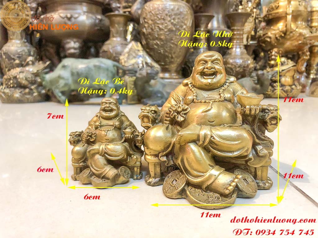 Phật Di Lậc Ngồi Ghế Rồng