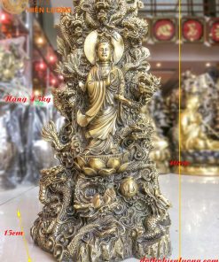 Tượng Phật Bà Cửu Long Bằng Đồng