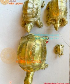 Tượng rùa phong thủy bằng đồng