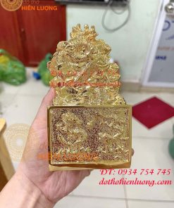 Ấn rồng mạ vàng 24K tại Hà Nội