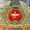 Logo huy hiệu công an nhân dân bằng đồng