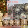 Bát hương bằng đồng tam khí