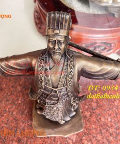 Tượng khổng minh đón gió đông bằng đồng