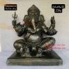 Tượng phật voi ganesha cỡ to bằng đồng