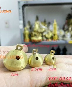 Sóc nhạc bằng đồng 3 cỡ