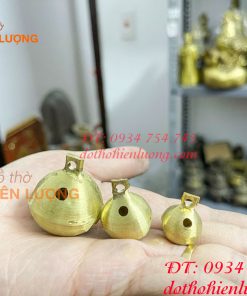 Chuông chó sóc nhạc bằng đồng 3 cỡ