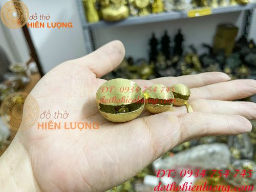 Chuông chó sóc nhạc bằng đồng 3 cỡ