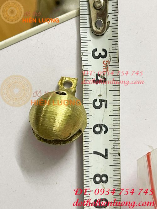 Chuông chó bằng đồng 3 cỡ