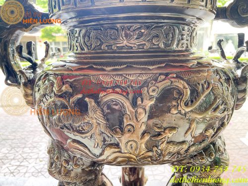 Quả đỉnh cao 1m06 bằng đồng hun