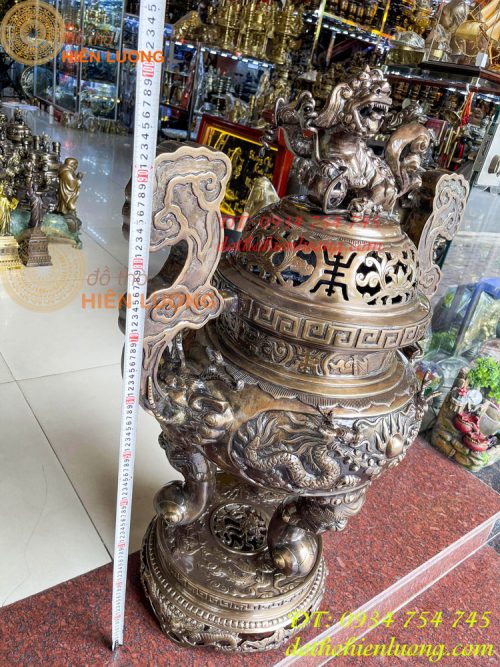 Quả đỉnh cao 1m06 bằng đồng hun