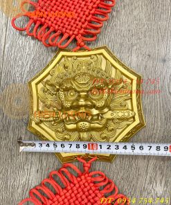 Mặt hổ phù bằng đồng 18cm phong thủy