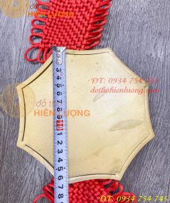 Mặt hổ phù bằng đồng 18cm phong thủy