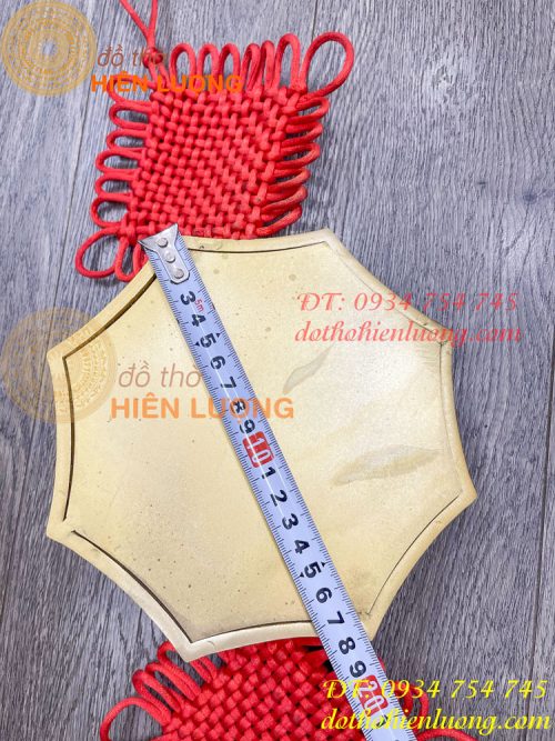 Mặt hổ phù bằng đồng 18cm phong thủy