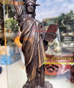 Tượng nữ thần tự do bằng đồng cao 50cm