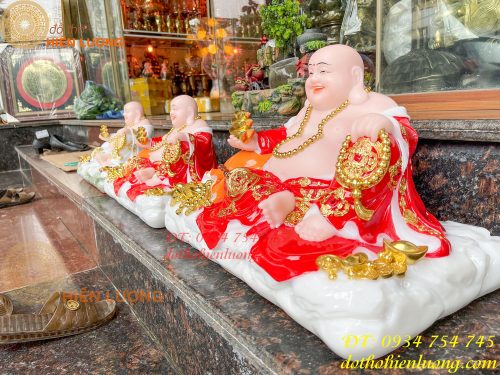 Tượng phật di lặc bằng bột đá