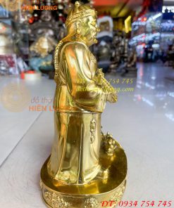 Tượng ông quản gia bằng đồng cao 26cm