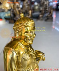 Tượng ông quản gia bằng đồng cao 26cm