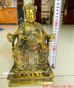 Tượng ông táo bằng đồng cao 26cm