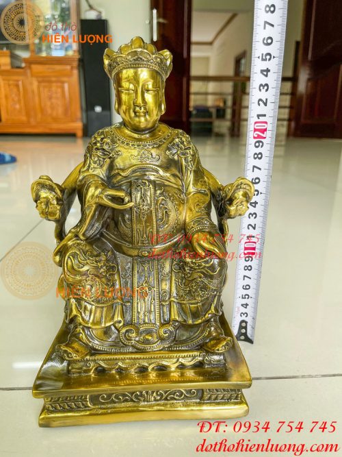 Tượng ông táo bằng đồng cao 26cm