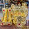 Bộ mũ hài quan bằng đồng cho ông dâng đền, thờ cúng