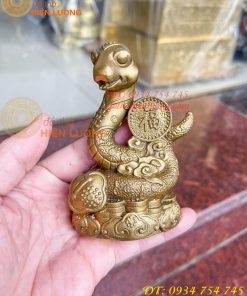 Bộ 12 con giáp bệ tiền cao 10cm bằng đồng phong thủy