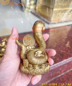 Bộ 12 con giáp bệ tiền cao 10cm bằng đồng phong thủy