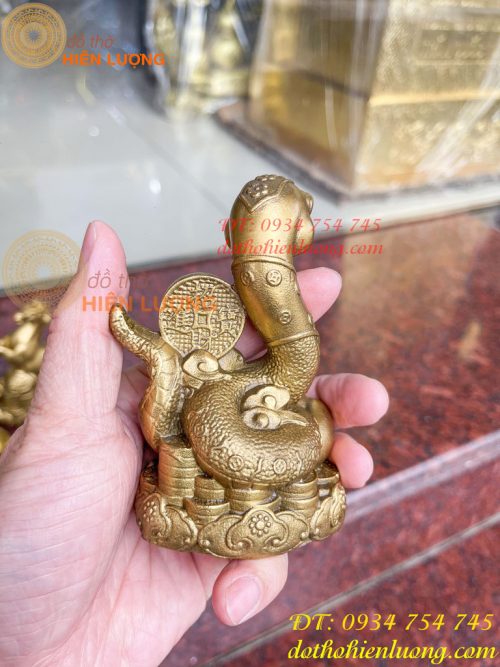 Bộ 12 con giáp bệ tiền cao 10cm bằng đồng phong thủy
