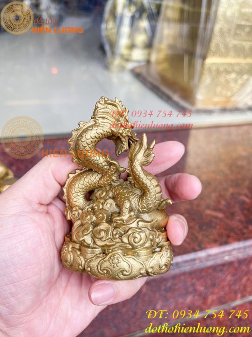 Bộ 12 con giáp bệ tiền cao 10cm bằng đồng phong thủy