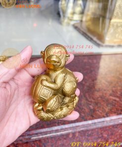 Bộ 12 con giáp bệ tiền cao 10cm bằng đồng phong thủy