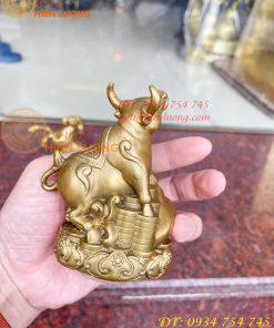 Bộ 12 con giáp bệ tiền cao 10cm bằng đồng phong thủy