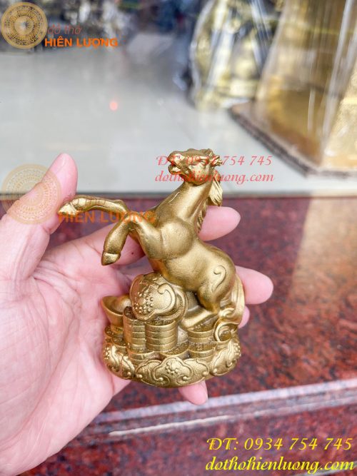 Bộ 12 con giáp bệ tiền cao 10cm bằng đồng phong thủy