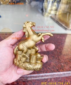 Bộ 12 con giáp bệ tiền cao 10cm bằng đồng phong thủy