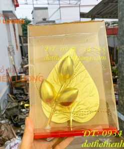 Bộ trầu cau dâng lễ bằng đồng làm thủ công
