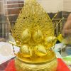 Bộ trầu cau dâng lễ bằng đồng làm thủ công