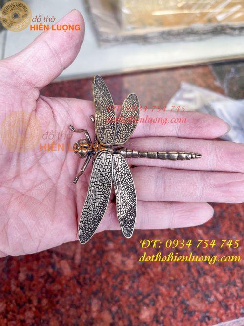 Chuồn chuồn bằng đồng phong thủy