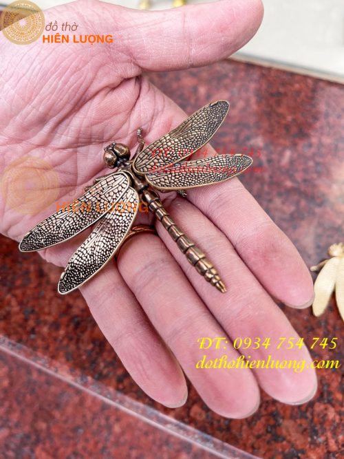 Chuồn chuồn bằng đồng phong thủy