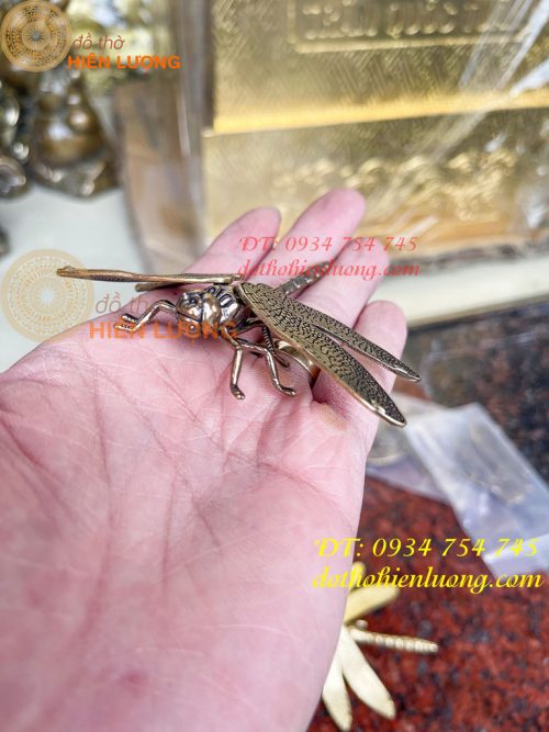 Chuồn chuồn bằng đồng phong thủy