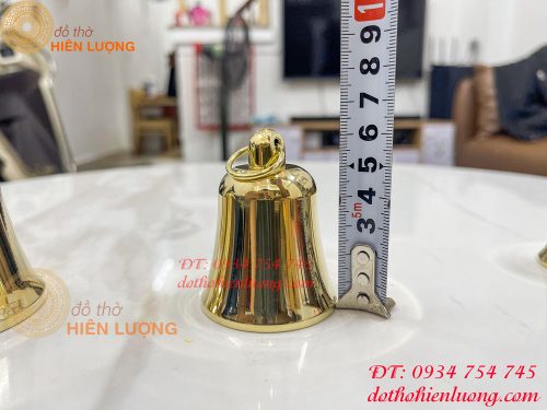 Chuông lắc bằng đồng cầm tay