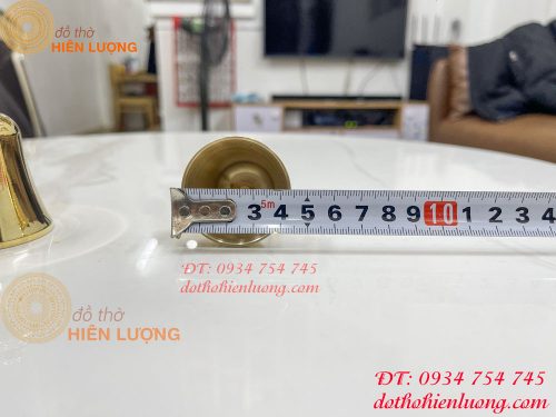 Chuông lắc bằng đồng cầm tay