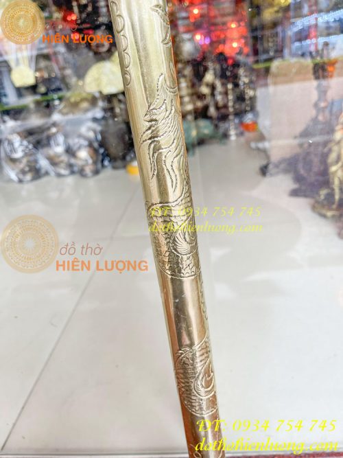 Đao rồng bằng đồng hầu đồng dài 1m45