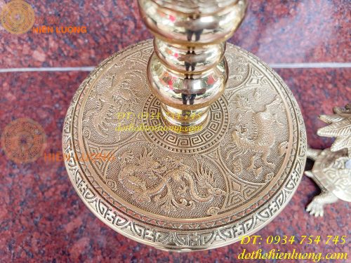 Đôi Chân Nến Số 3 Vĩnh Tiến Cao 40cm