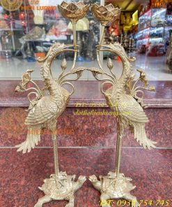 Đôi Hạc Vĩnh Tiến Số 3 Cao 48cm