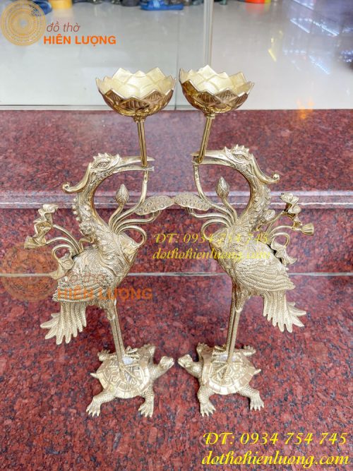 Đôi Hạc Vĩnh Tiến Số 3 Cao 48cm