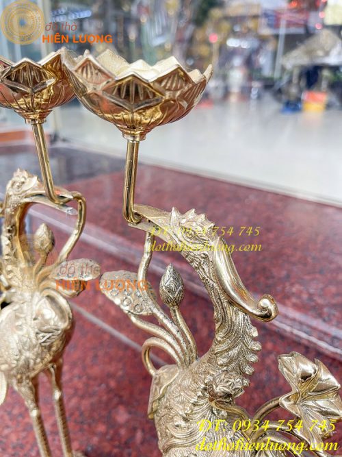 Đôi Hạc Vĩnh Tiến Số 3 Cao 48cm