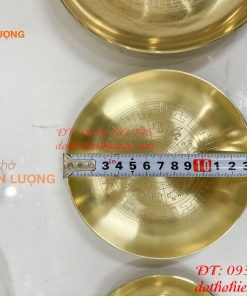 Đĩa xin đài bằng đồng 12 con giáp