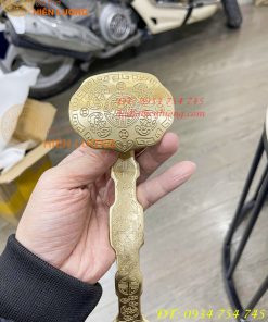 Gậy như ý bằng đồng phong thủy