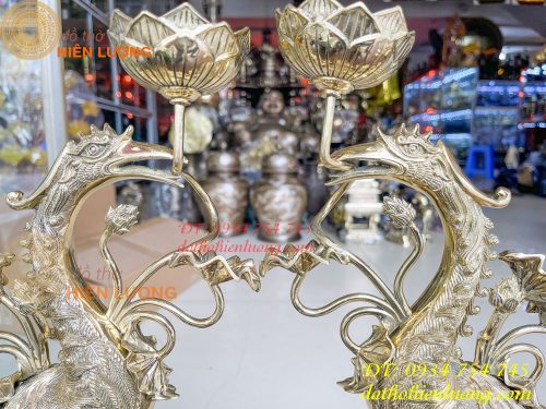 Đôi hạc thờ cao 60cm bằng đồng số 4 vĩnh tiến