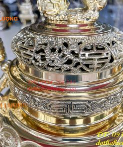 Quả đỉnh đồng cao 60cm số 4 vĩnh tiến