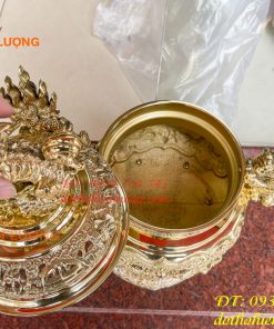 Quả đỉnh đồng cao 60cm số 4 vĩnh tiến