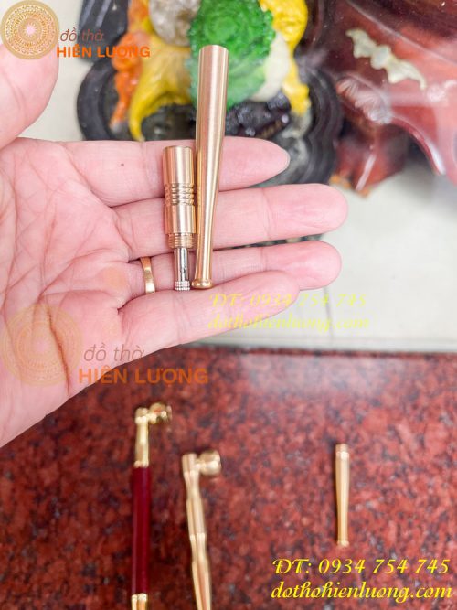 Tẩu hút thuốc bằng đồng cỡ bé